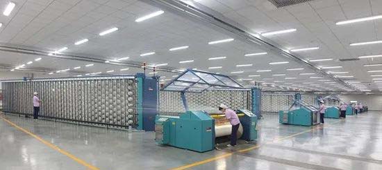 Textile enterprise size